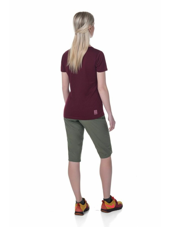 Kilpi Ženski zunanji top Kilpi GAROVE-W Temno rdeča