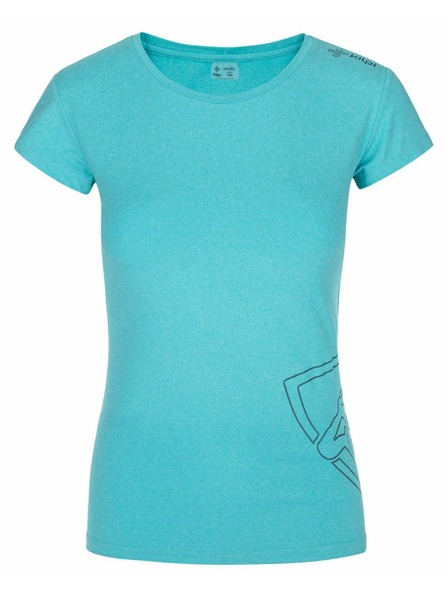 Kilpi Ženski tehnični top Kilpi LISMAIN-W Turkizna