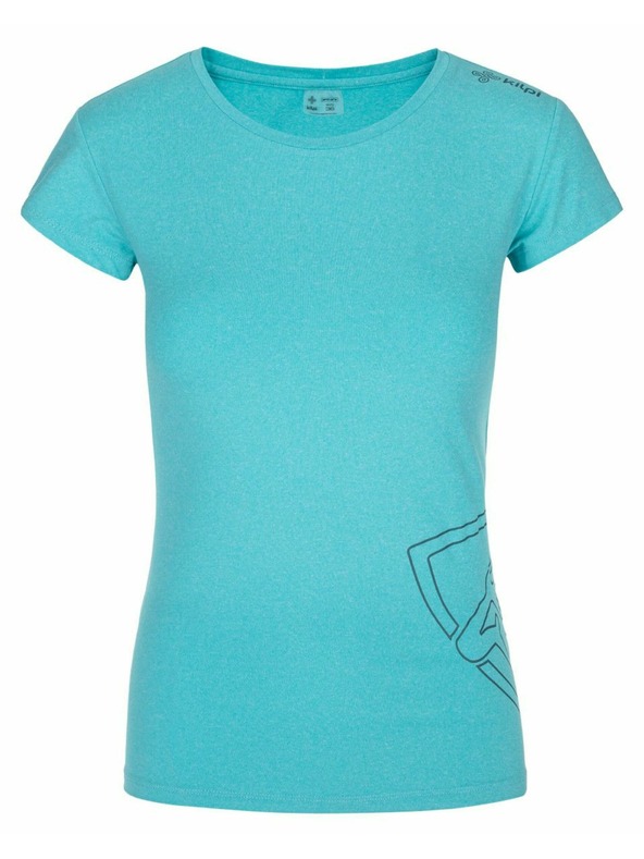Kilpi Ženski tehnični top Kilpi LISMAIN-W Turkizna