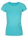 Kilpi Ženski tehnični top Kilpi LISMAIN-W Turkizna