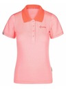 Kilpi Ženska funkcionalna polo majica Kilpi COLLAR-W Svetlo rožnata
