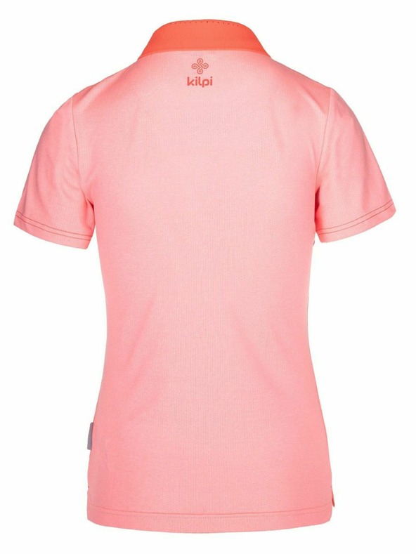 Kilpi Ženska funkcionalna polo majica Kilpi COLLAR-W Svetlo rožnata