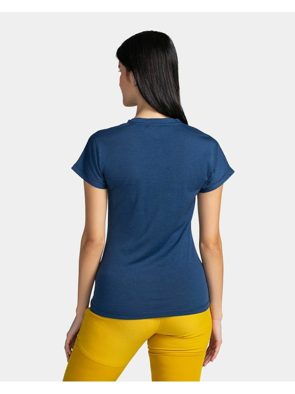 Kilpi Ženska funkcionalna majica Kilpi MERIN-W Temno modra
