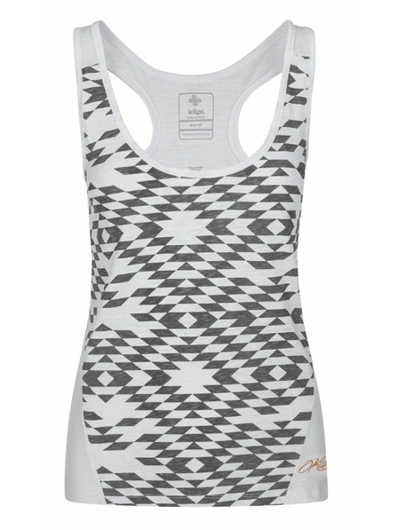 Kilpi Ženska bombažna top majica Kilpi NICA-W Bela