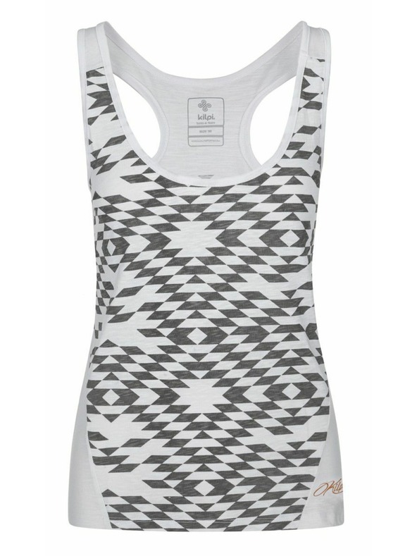 Kilpi Ženska bombažna top majica Kilpi NICA-W Bela