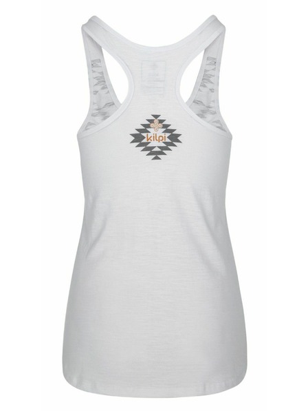 Kilpi Ženska bombažna top majica Kilpi NICA-W Bela
