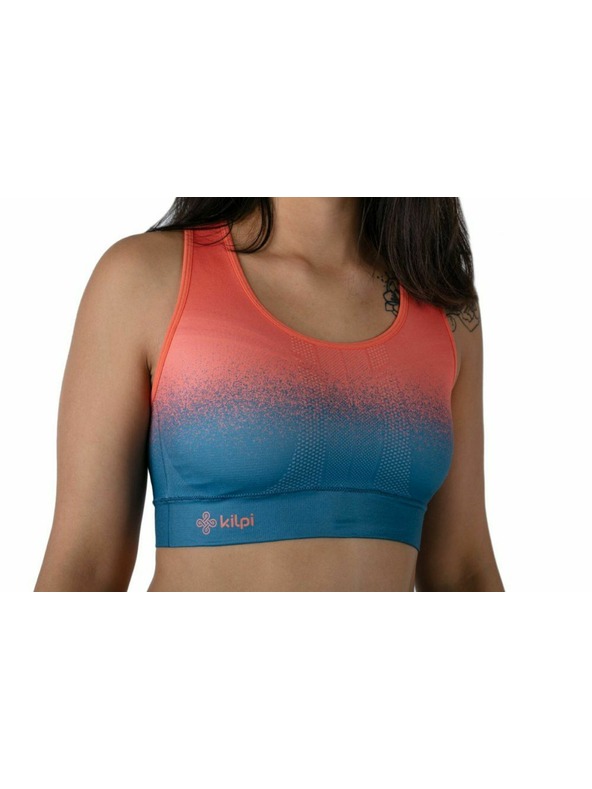 Kilpi Ženski brezšivni športni modrček Kilpi WINIE-W Koralnega