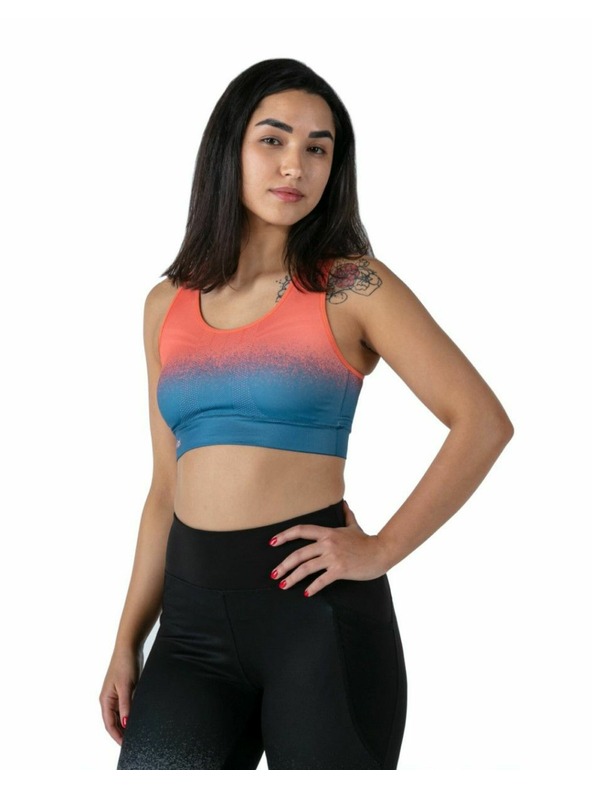 Kilpi Ženski brezšivni športni modrček Kilpi WINIE-W Koralnega