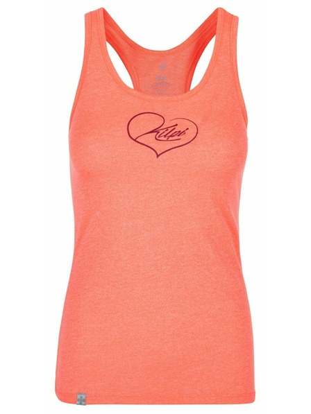 Kilpi Ženska zunanja top majica Kilpi ARIANA-W Koraljna