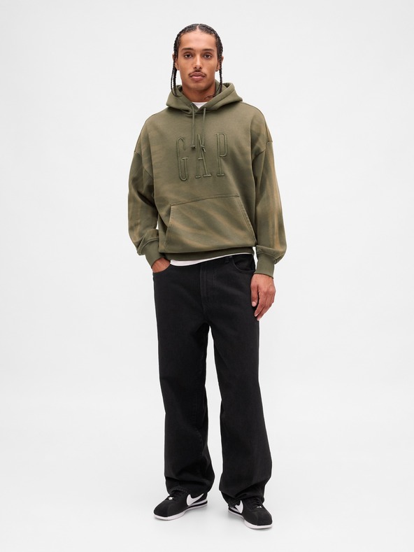 GAP Oversize jopica z logom VintageSoft GAP