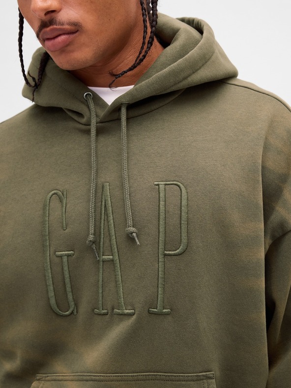 GAP Oversize jopica z logom VintageSoft GAP