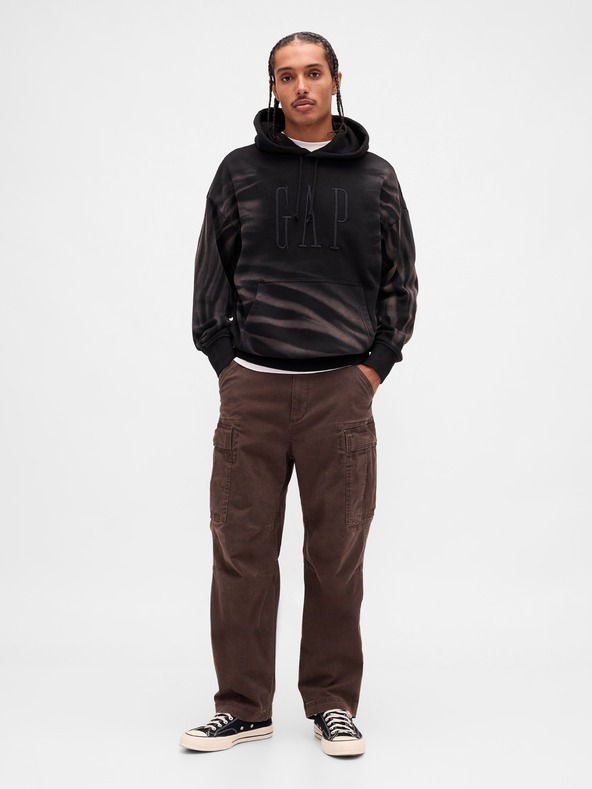 GAP Oversize jopica z logom VintageSoft GAP