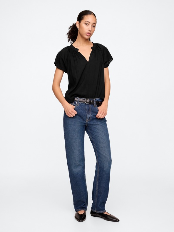 GAP Top iz viskozne tkanine GAP