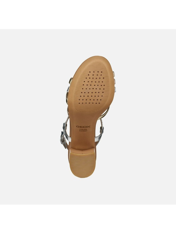Geox Zlati ženski sandali Geox Virnilisa 65 S