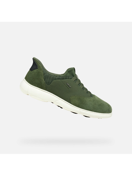 Geox Temno zelene moške superge Geox Nebula 2.0 Plus Fast in