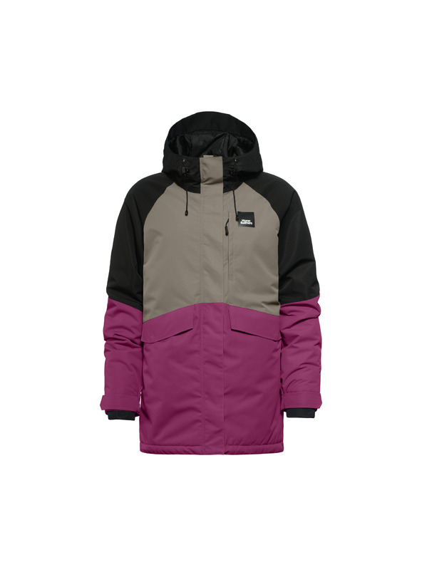 Horsefeathers Bunda Ember - črna/orhideja