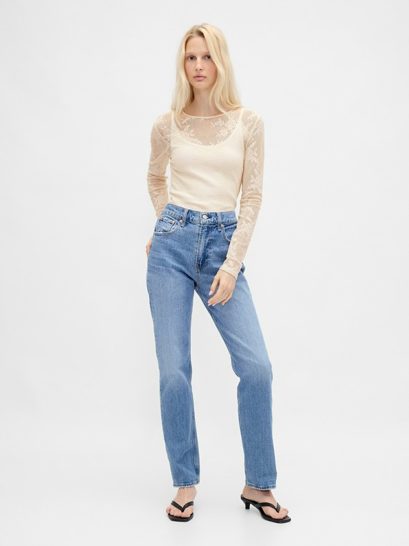 GAP Čipkast prosojni top GAP