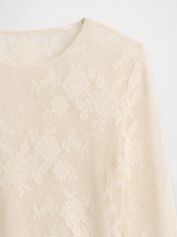 GAP Čipkast prosojni top GAP