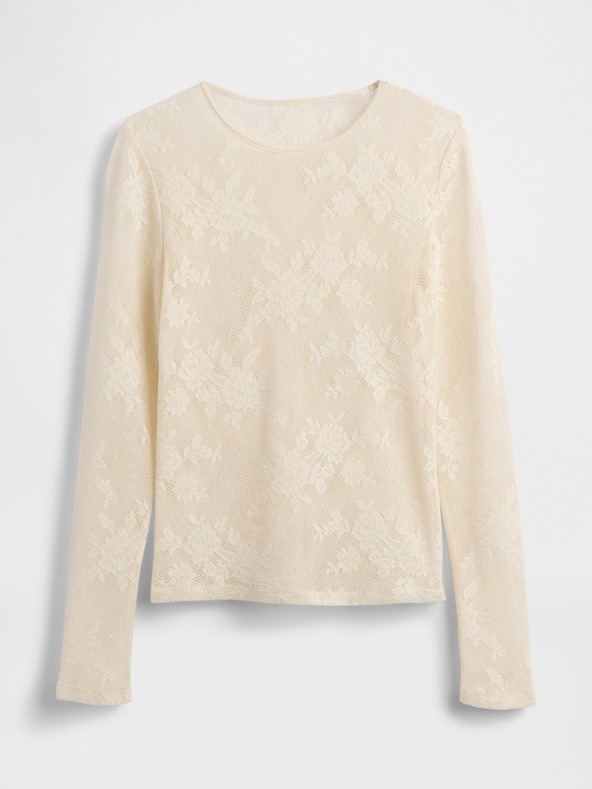 GAP Čipkast prosojni top GAP