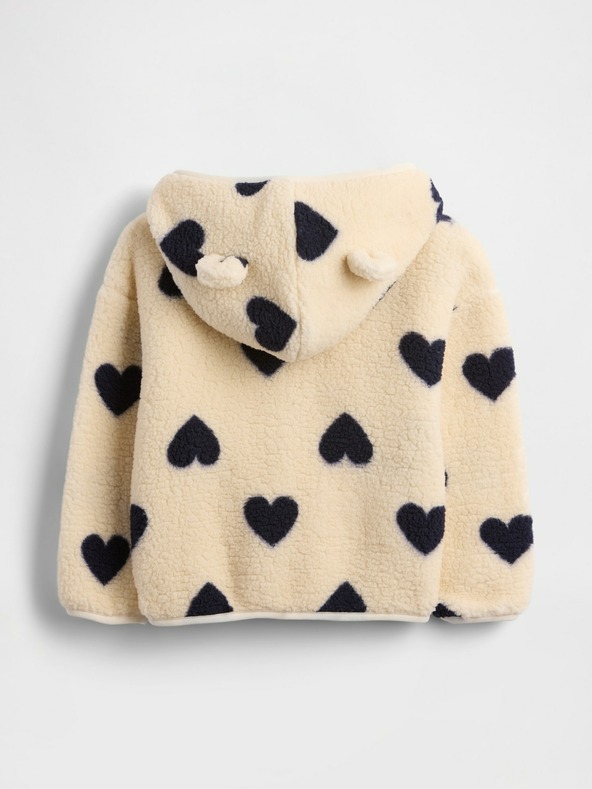 GAP Baby sherpa jakna z ušeski GAP