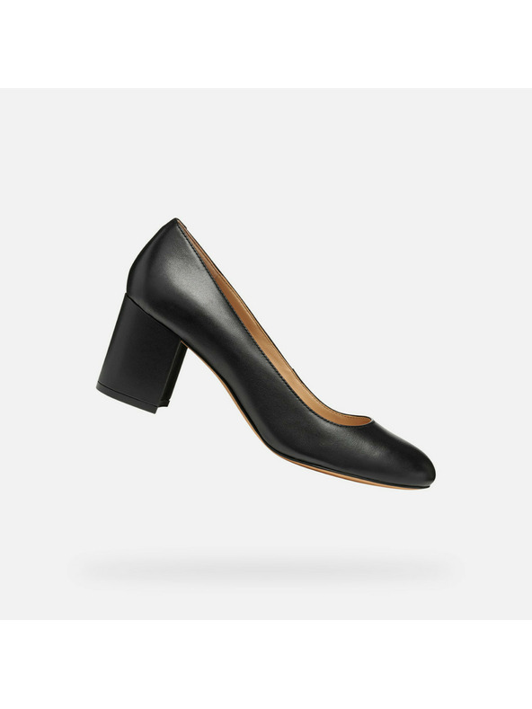 Geox Črne ženske visoke pete Geox Virnilisa 65