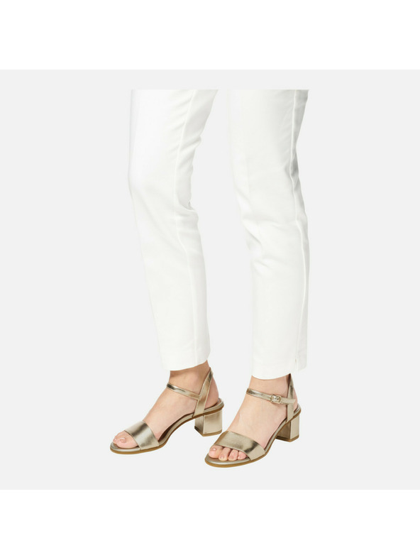 Geox Zlati ženski sandali Geox Aurely 50