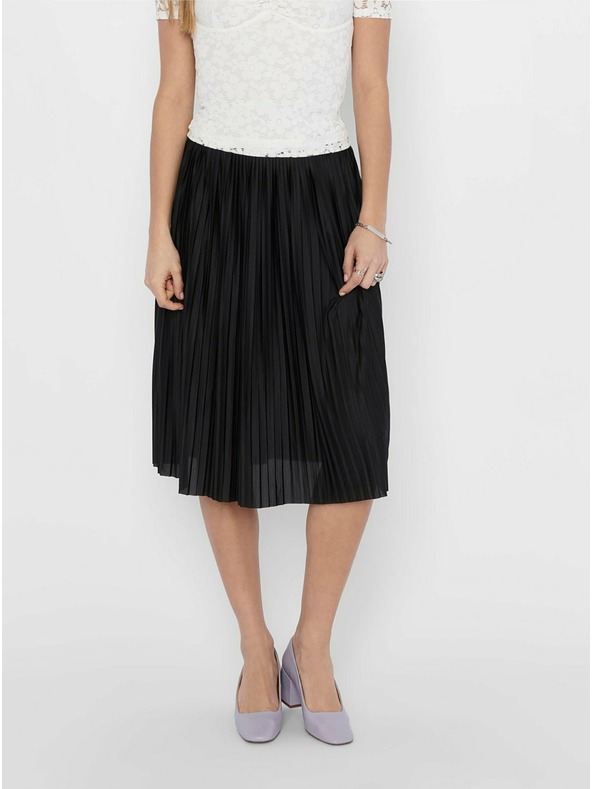 JDY Črna gubana krilo JDY Boa