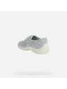 Geox Sivi dekliški copati Geox Nymel