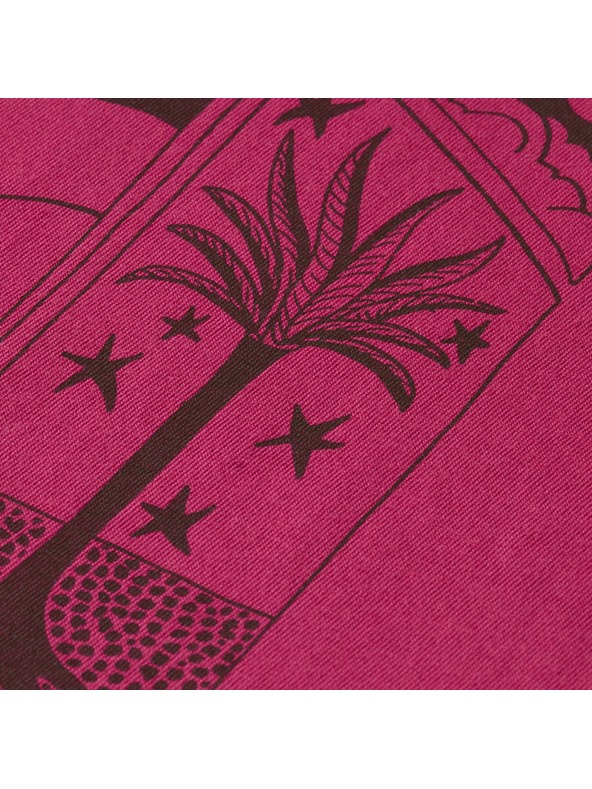 Scotch & Soda Temno rožnata ženska majica Scotch & Soda