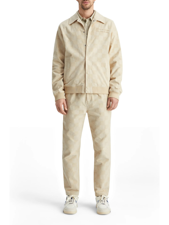 Scotch & Soda Kremasta moška manšestrska jakna Scotch & Soda College