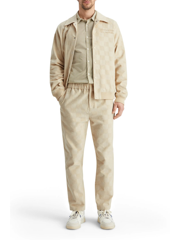 Scotch & Soda Kremasta moška manšestrska jakna Scotch & Soda College