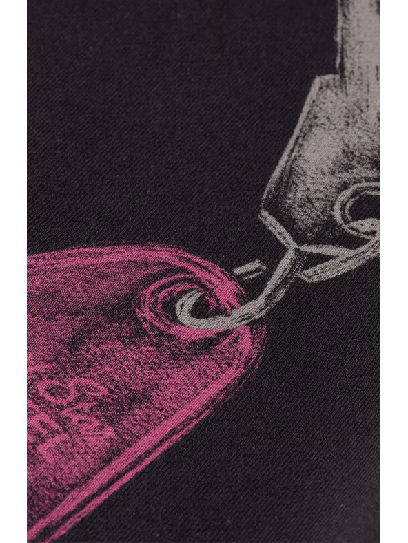 Scotch & Soda Črna ženska jopa s potiskom Scotch & Soda