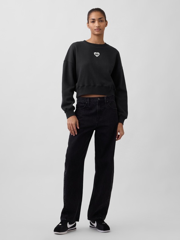GAP Oversize jopica z logom VintageSoft GAP