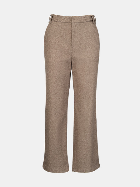 Orsay Svetlo rjave ženske široke hlače ORSAY