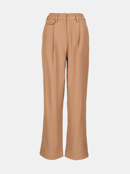 Orsay Svetlo rjave ženske široke hlače ORSAY