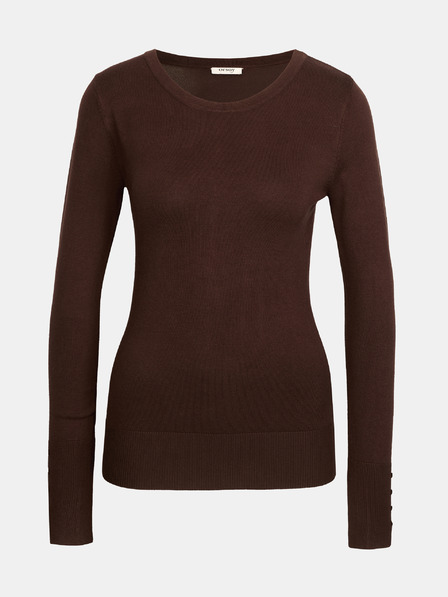 Orsay Temno rjav ženski pulover ORSAY