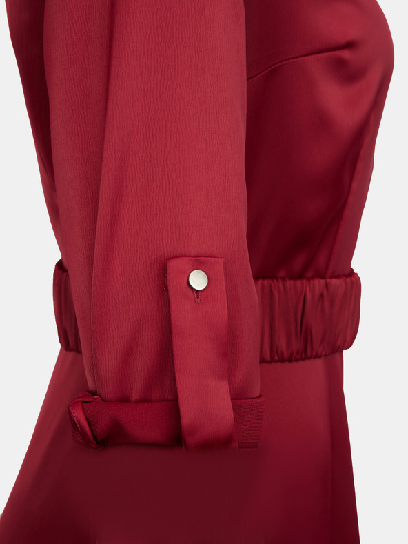 Orsay Bordo ženska srajčna obleka ORSAY