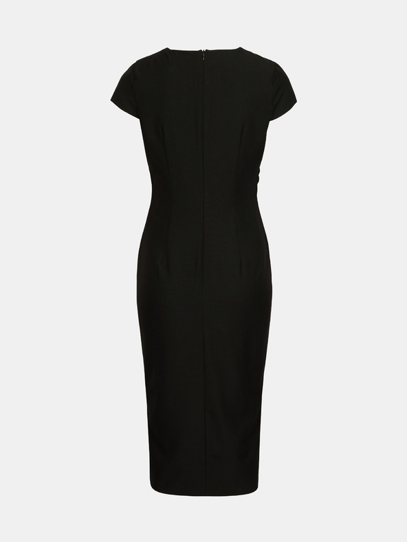 Orsay Črna ženska oprijeta obleka ORSAY