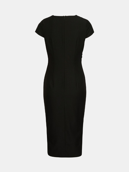 Orsay Črna ženska oprijeta obleka ORSAY