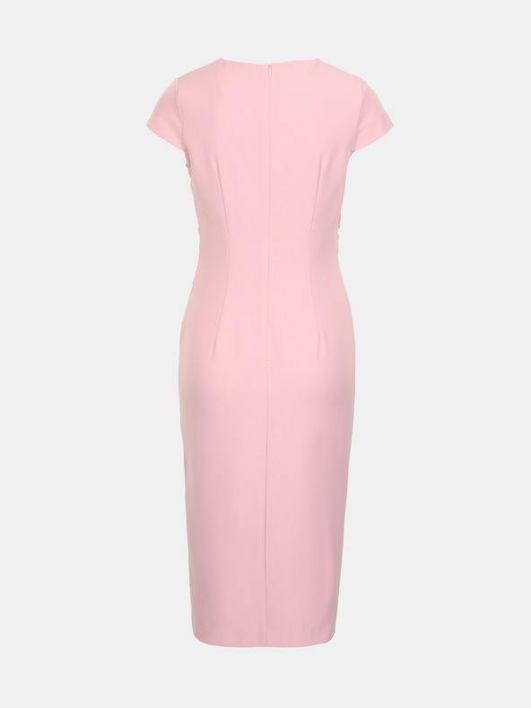 Orsay Svetlo rožnata ženska oprijeta obleka ORSAY