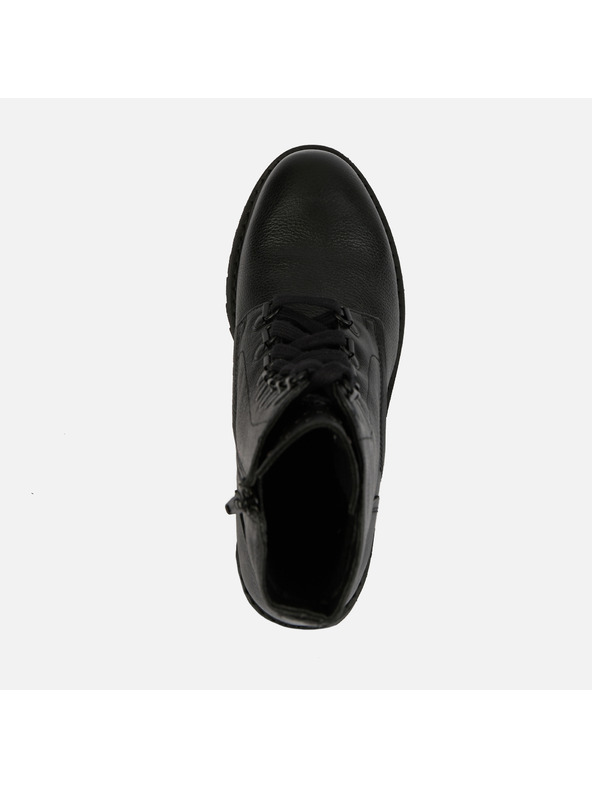 Geox Črni ženski gležnarji Geox Hoara