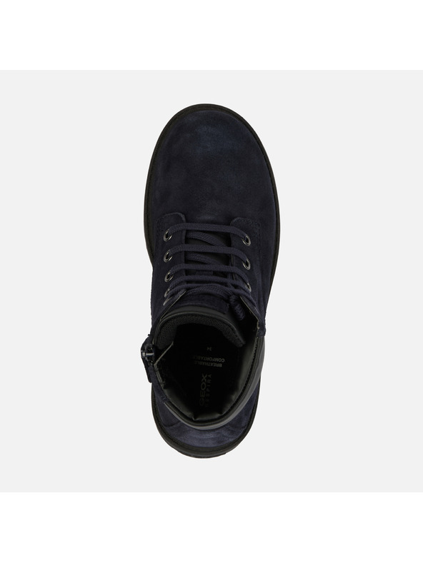 Geox Temno modri fantovski gležnjarski čevlji Geox Shaylax