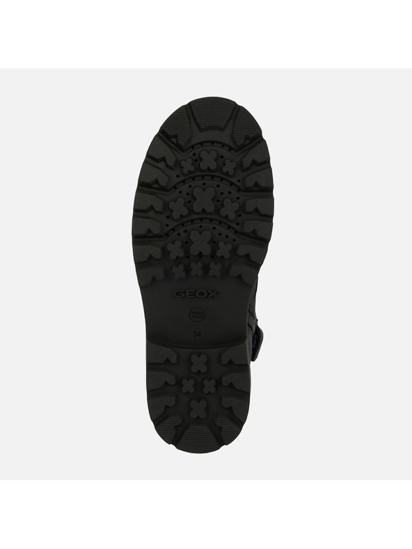 Geox Temno modri fantovski gležnjarski čevlji Geox Shaylax