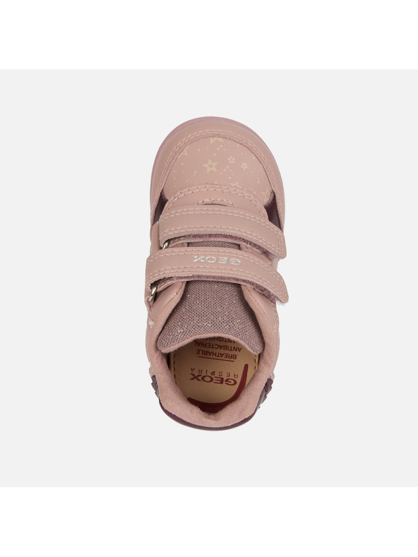 Geox Rožnati dekliški čevlji za prve korake Geox Elthan