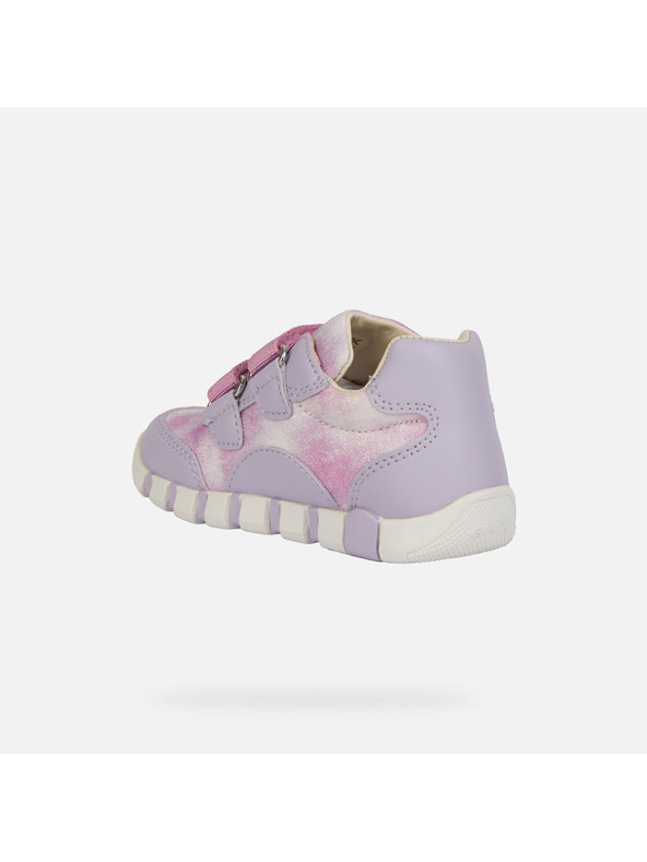 Geox Vijolični dekliški čevlji za prve korake Geox Iupidoo