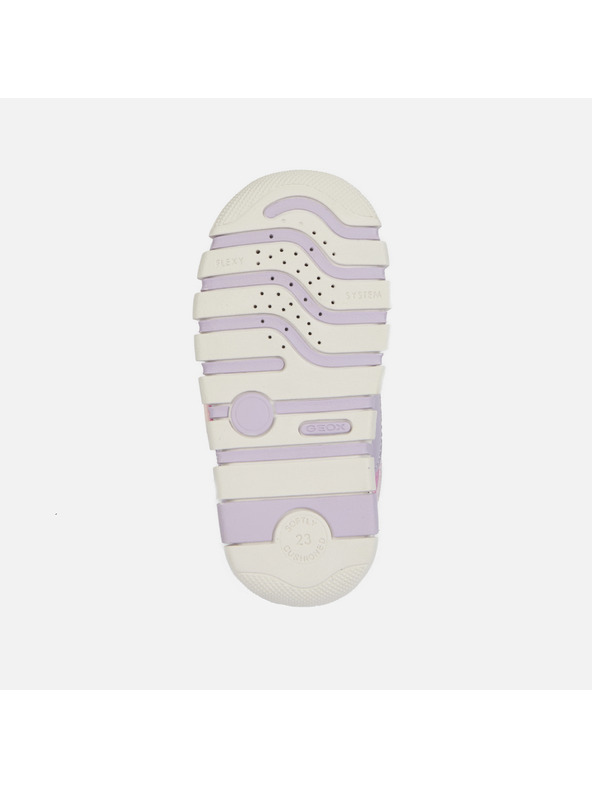 Geox Vijolični dekliški čevlji za prve korake Geox Iupidoo