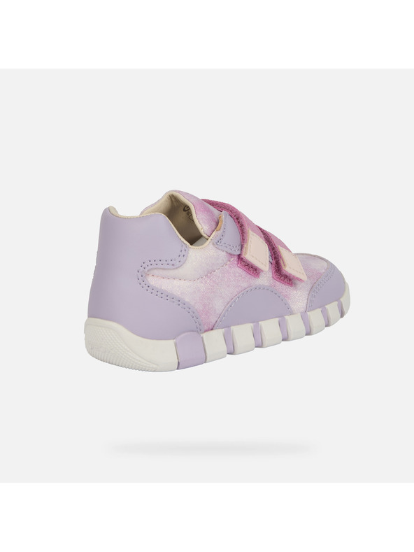 Geox Vijolični dekliški čevlji za prve korake Geox Iupidoo