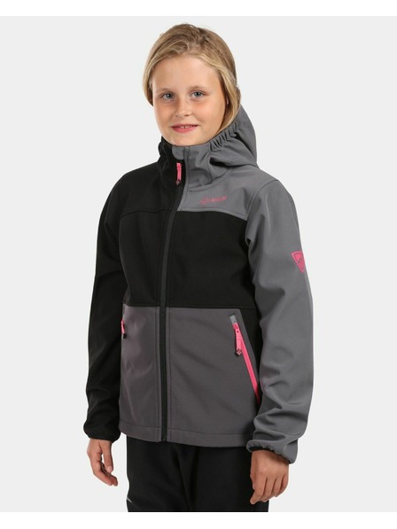 Kilpi Dekliška softshell jakna Kilpi RAVIA-J Black