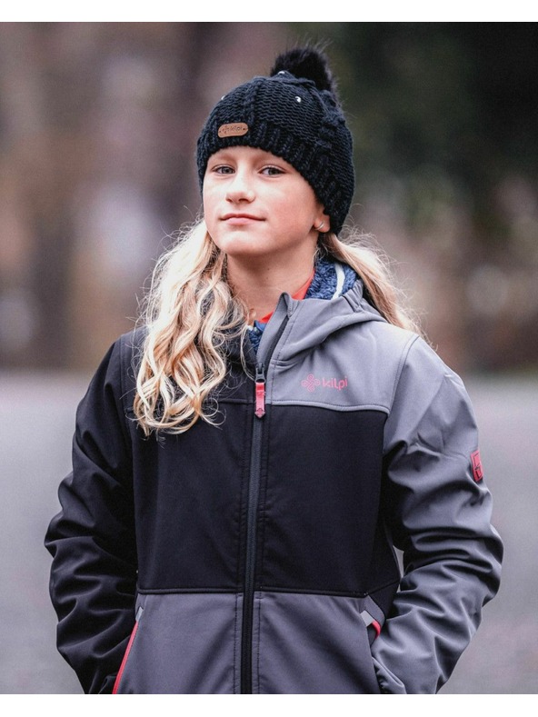 Kilpi Dekliška softshell jakna Kilpi RAVIA-J Black