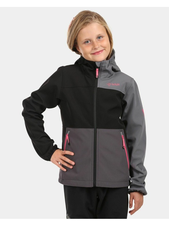 Kilpi Dekliška softshell jakna Kilpi RAVIA-J Black